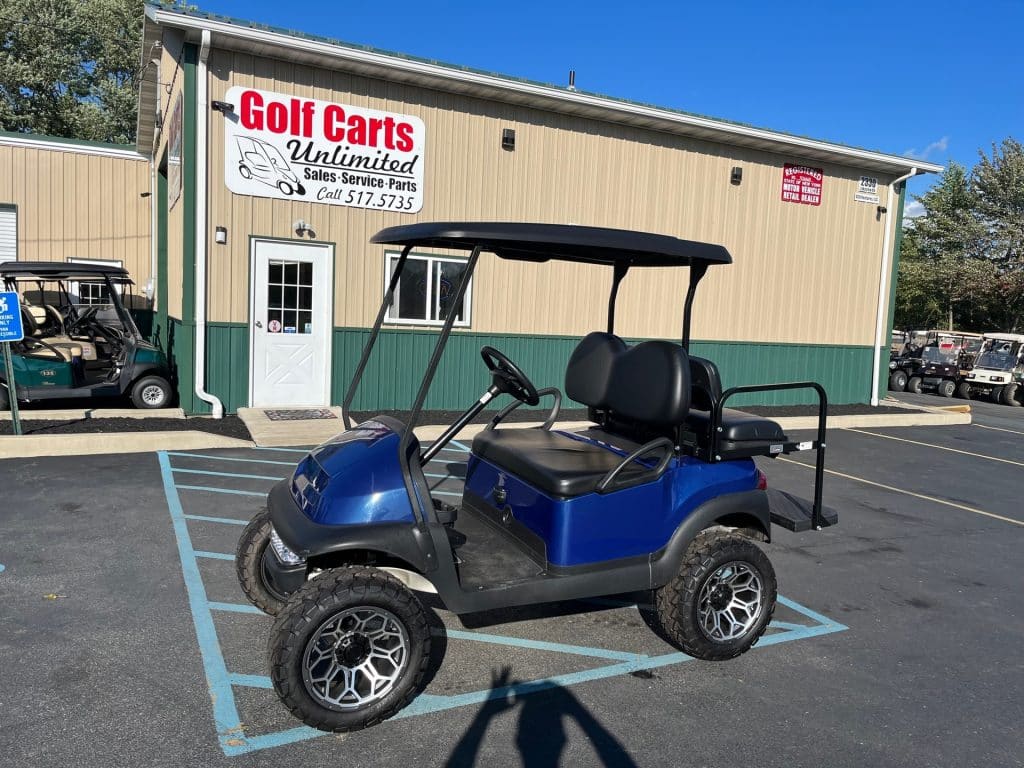 2005 Yamaha G22 Grey Gas Lifted Cart Golf Carts Unlimited