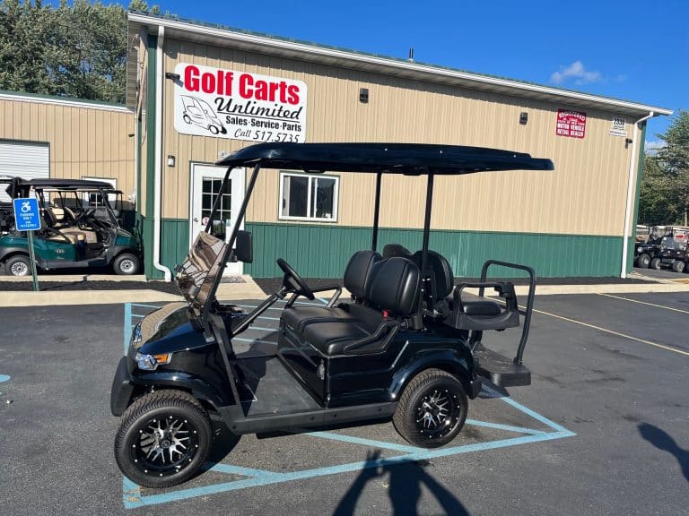 2022 STAR EV Capella Black Electric Golf Cart Golf Carts Unlimited
